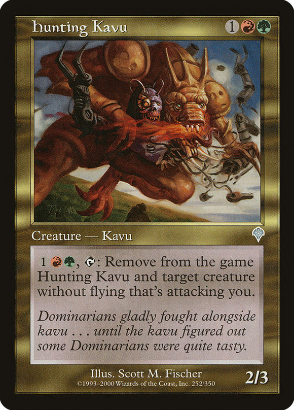 Cazando a Kavu [Invasión] 