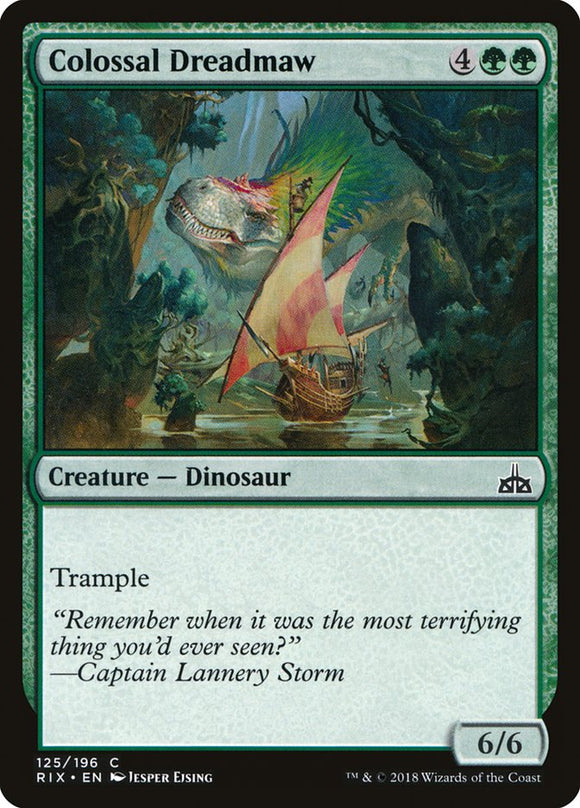 Fauces colosales del terror [Rivales de Ixalan] 