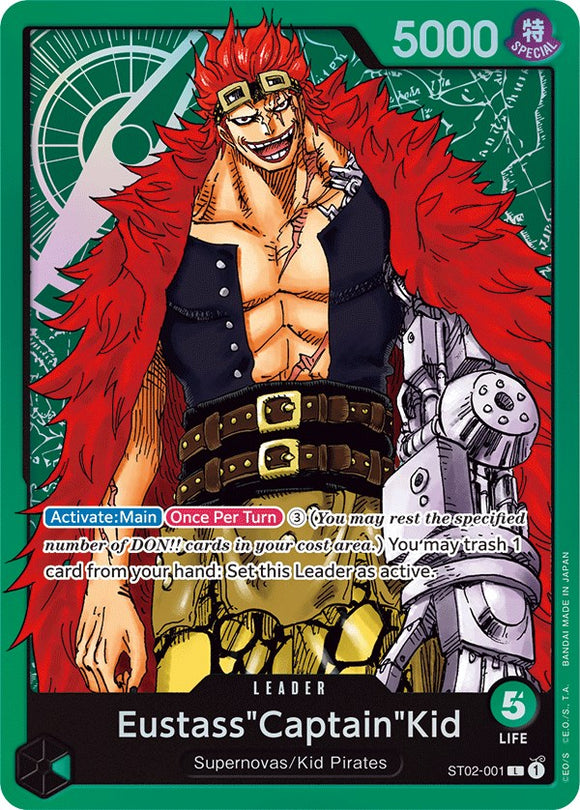 Eustass "Captain" Kid (001) [Mazo inicial: Peor generación] 