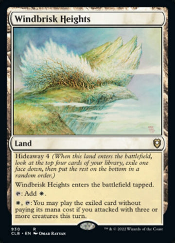 Cumbres de Windbrisk [Commander Legends: Batalla por Baldur's Gate] 