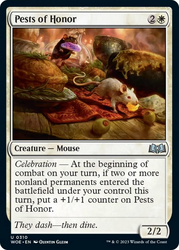 Plagas de honor [Las tierras salvajes de Eldraine] 