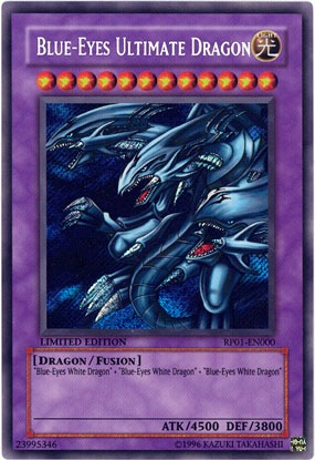 Dragón Definitivo de Ojos Azules [RP01-EN000] Secreto Raro 
