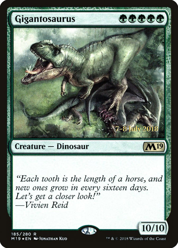 Gigantosaurus [Promociones de prelanzamiento de la colección básica 2019] 