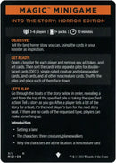 Into the Story: Horror Edition (Magic Minigame) [Innistrad: Midnight Hunt Minigame]-1