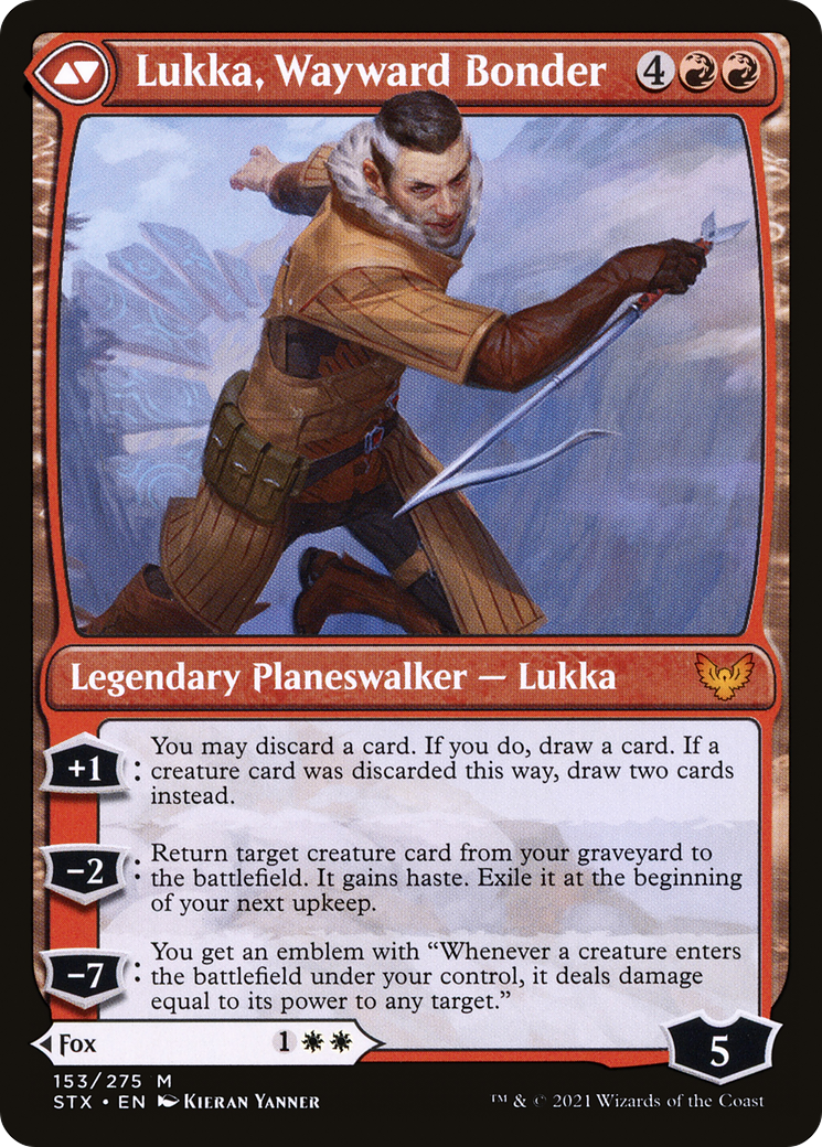 Mila, Crafty Companion // Lukka, Wayward Bonder [Secret Lair: From Cute to Brute] - 0