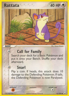 Rattata (72/109) [EX: El Equipo Rocket regresa] 