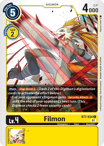 Filmon [BT7-034] [Próxima aventura] 