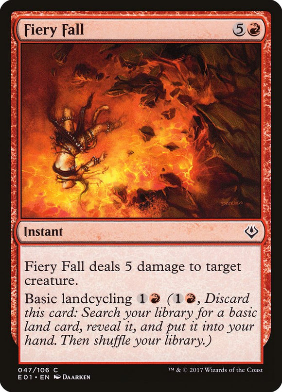 Caída ardiente [Archienemigo: Nicol Bolas] 