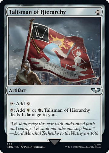 Talismán de la jerarquía (reflectante de aumento) [Warhammer 40,000] 