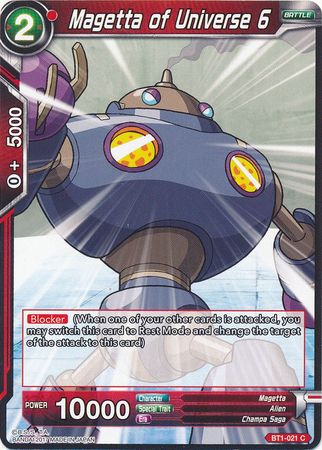 Magetta del Universo 6 (BT1-021) [Batalla Galáctica] 