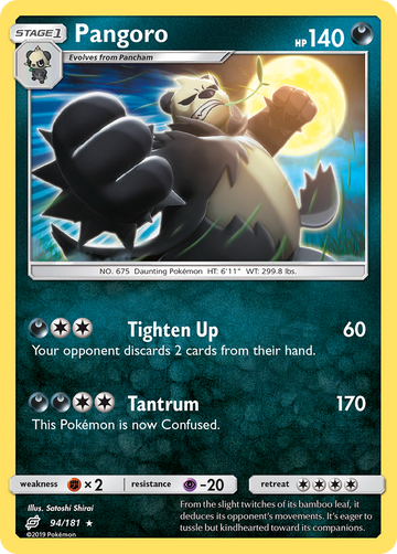 Pangoro (94/181) [Sol y Luna: Trabajan juntos] 