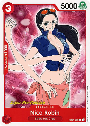 Nico Robin [Super Mazo de inicio de prelanzamiento: Tripulación del Sombrero de Paja] 