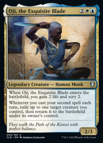 Oji, la espada exquisita [Commander Legends: Battle for Baldur's Gate] 