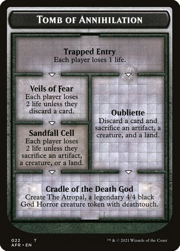 Dungeon of the Mad Mage // Tomb of Annihilation Double-Sided Token [Dungeons & Dragons: Adventures in the Forgotten Realms Tokens] - 0