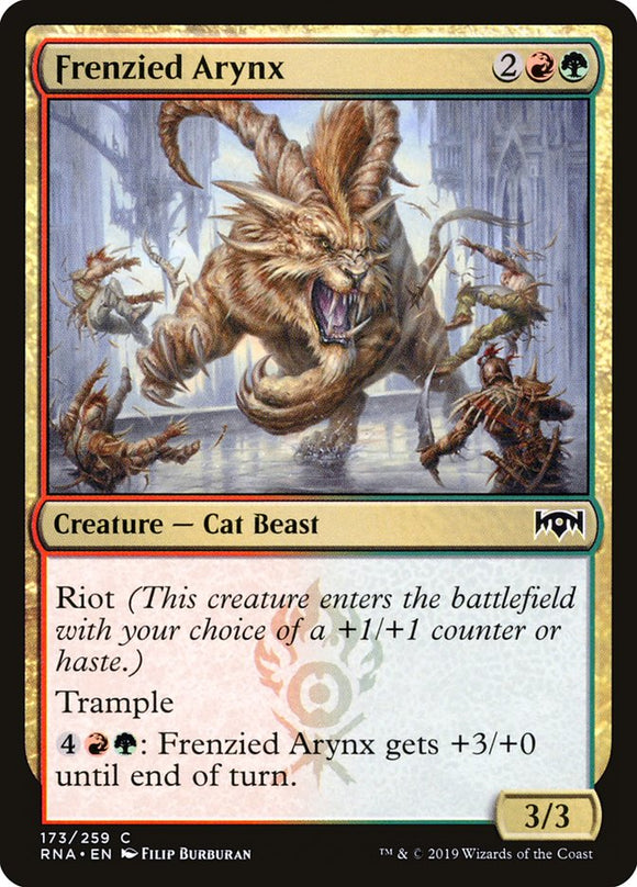 Arynx frenética [Lealtad de Rávnica] 