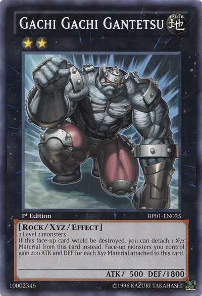 Gachi Gachi Gantetsu [BP01-EN025] Raro 