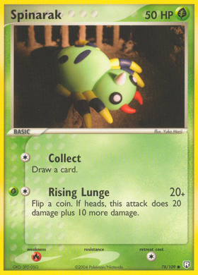 Spinarak (78/109) [EX: El Equipo Rocket regresa] 