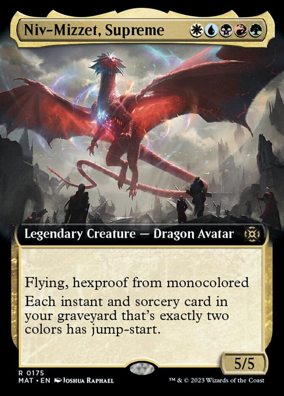 Niv-Mizzet, Suprema (Arte extendido) [La marcha de la máquina: Las consecuencias] 
