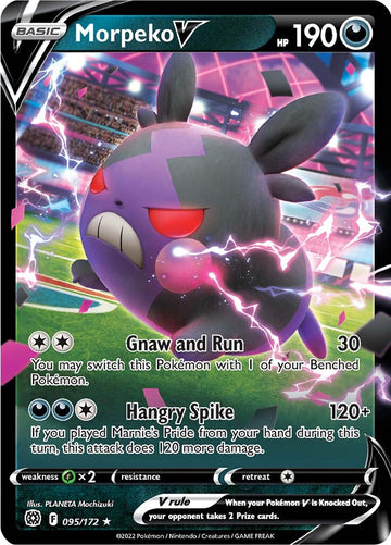 Morpeko V (095/172) [Espada y escudo: estrellas brillantes] 