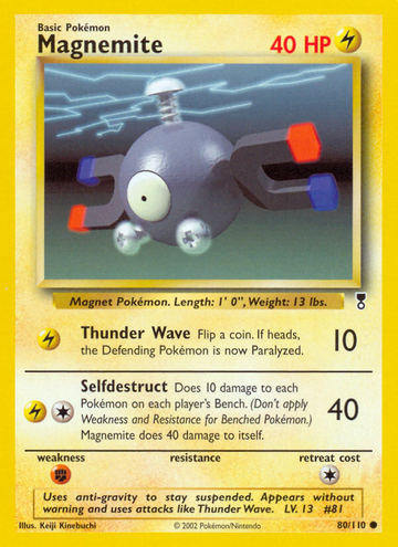 Magnemite (80/110) [Colección legendaria] 