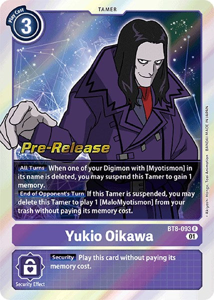 Yukio Oikawa [BT8-093] [Nuevas tarjetas de prelanzamiento de Awakening] 