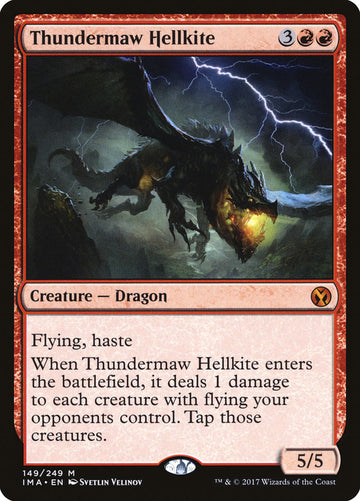 Cometa infernal Thundermaw [Maestros icónicos] 