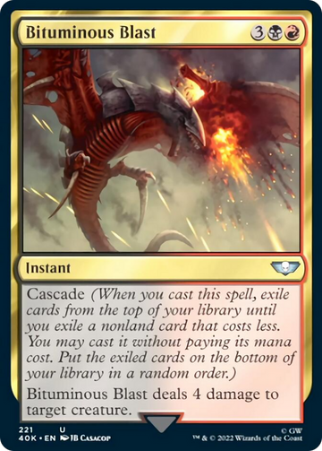 Explosión bituminosa [Warhammer 40,000] 