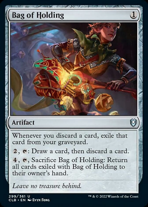 Bolsa de contención [Commander Legends: Battle for Baldur's Gate] 