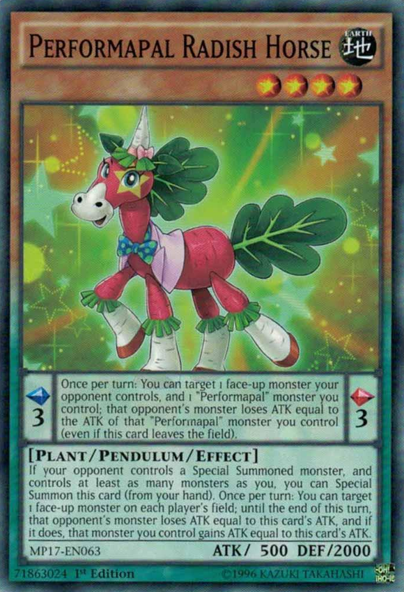 Caballo Rábano Performapal [MP17-EN063] Común 