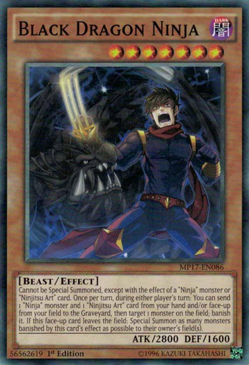 Ninja Dragón Negro [MP17-EN086] Común 