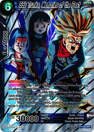 SS2 Trunks, Recuerdos del pasado (SPR) (BT7-030) [El asalto de los Saiyans] 