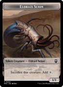 Eldrazi Spawn (Ripple Foil) // Eldrazi Scion Double-Sided Token [Modern Horizons 3 Commander Tokens]-2