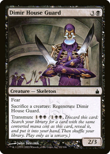 Guardia de la Casa Dimir [Ravnica: Ciudad de Gremios] 