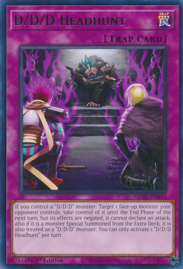 Caza de cabezas D/D/D [MP23-EN043] Raro 
