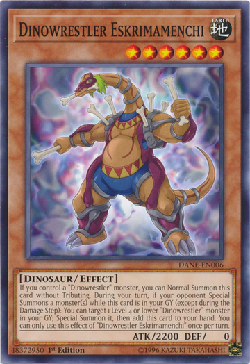 Dinowrestler Eskrimamenchi [DANE-EN006] Común 
