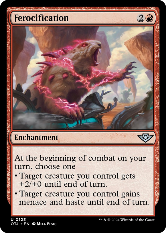 Ferocificación [Forajidos de Thunder Junction] 