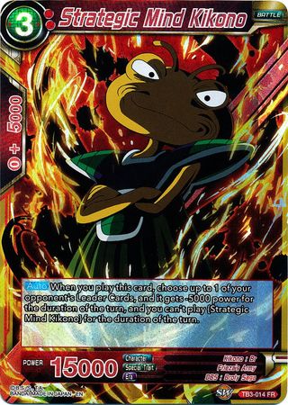 Mente estratégica Kikono (TB3-014) [Choque de destinos] 