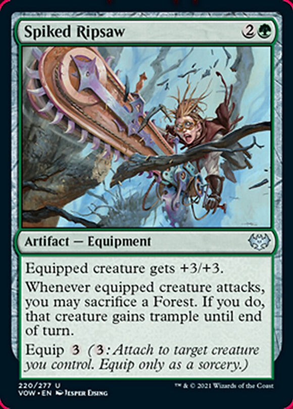 Sierra de sable con púas [Innistrad: Crimson Vow] 