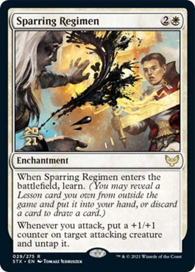 Régimen de combate [Promociones de prelanzamiento de Strixhaven: School of Mages] 