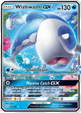 Wishiwashi GX (63/236) [Sol y Luna: Eclipse Cósmico] 