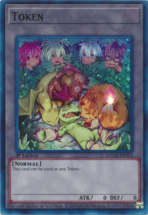 Token (T05) [SDCH-ENT05] Súper raro 