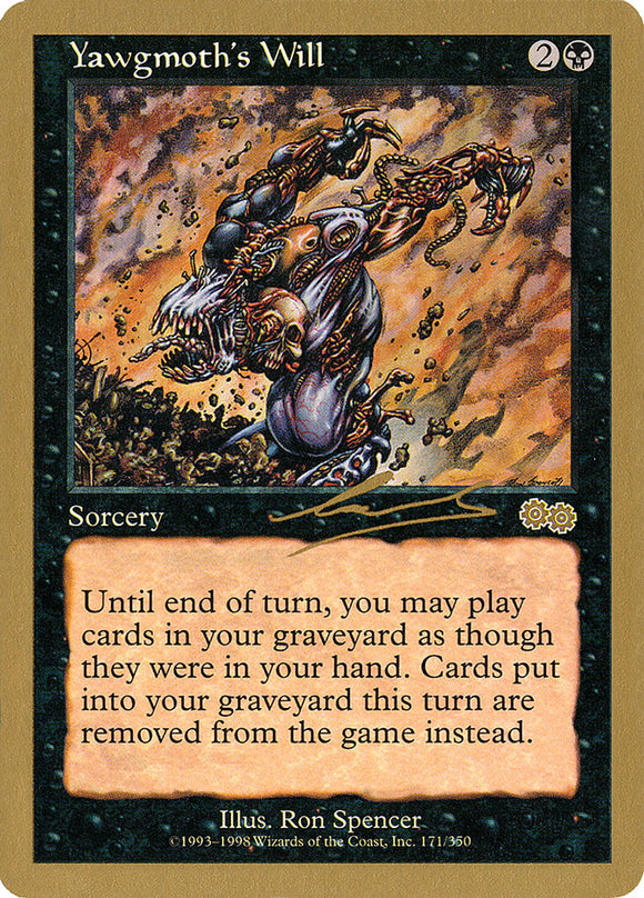 La voluntad de Yawgmoth (Nicolas Labarre) [Campeonato Mundial de Barajas 2000] 