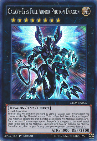 Dragón fotónico de armadura completa de ojos galácticos [CROS-EN095] Super raro 