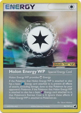 Holon Energy WP (86/101) (Estampado) [EX: Dragon Frontiers] 