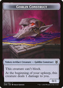 Cat Beast // Goblin Construct Double-Sided Token [Zendikar Rising Tokens]-2
