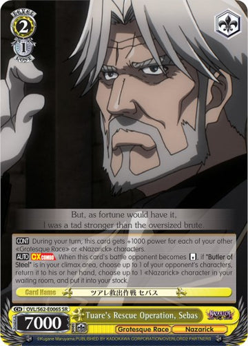 Operación de rescate de Tuare, Sebas (OVL/S62-E006S SR) [Nazarick: Tumba de los no muertos] 