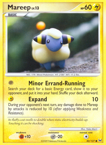 Mareep (82/127) [Platino: Conjunto básico] 