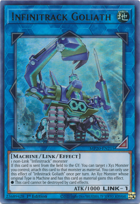 Infinitrack Goliath [MP20-EN215] Ultra raro 