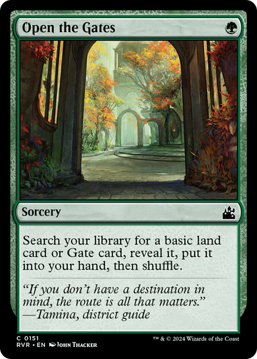 Abre las puertas [Ravnica Remastered] 