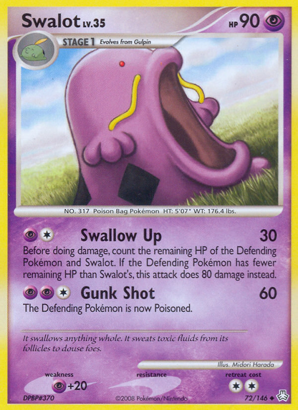 Swalot (72/146) [Diamante y Perla: Leyendas despertadas] 